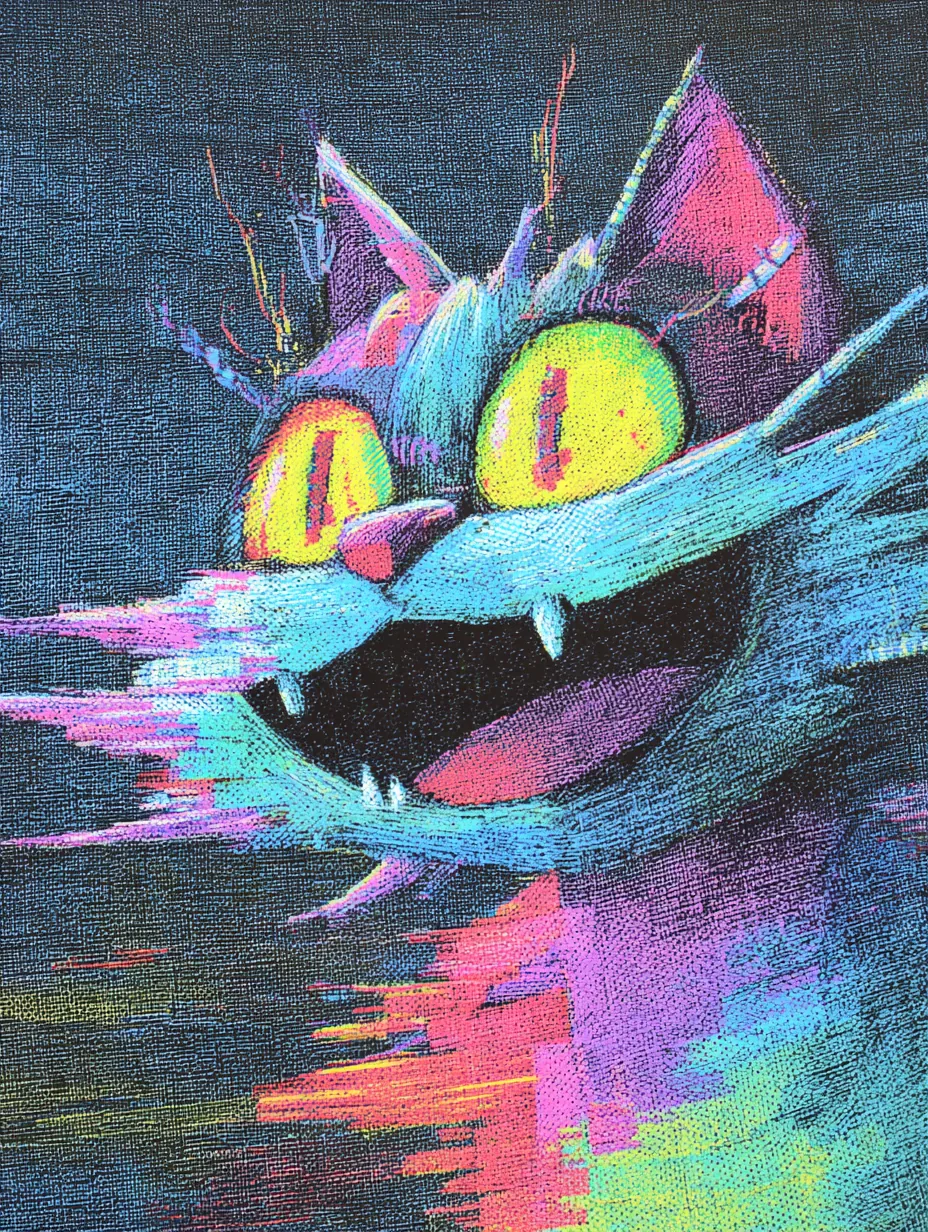 Ilustración del ensayo «KIBi: Cultura, lenguaje y arte digital en la era NFT» de David Rivera